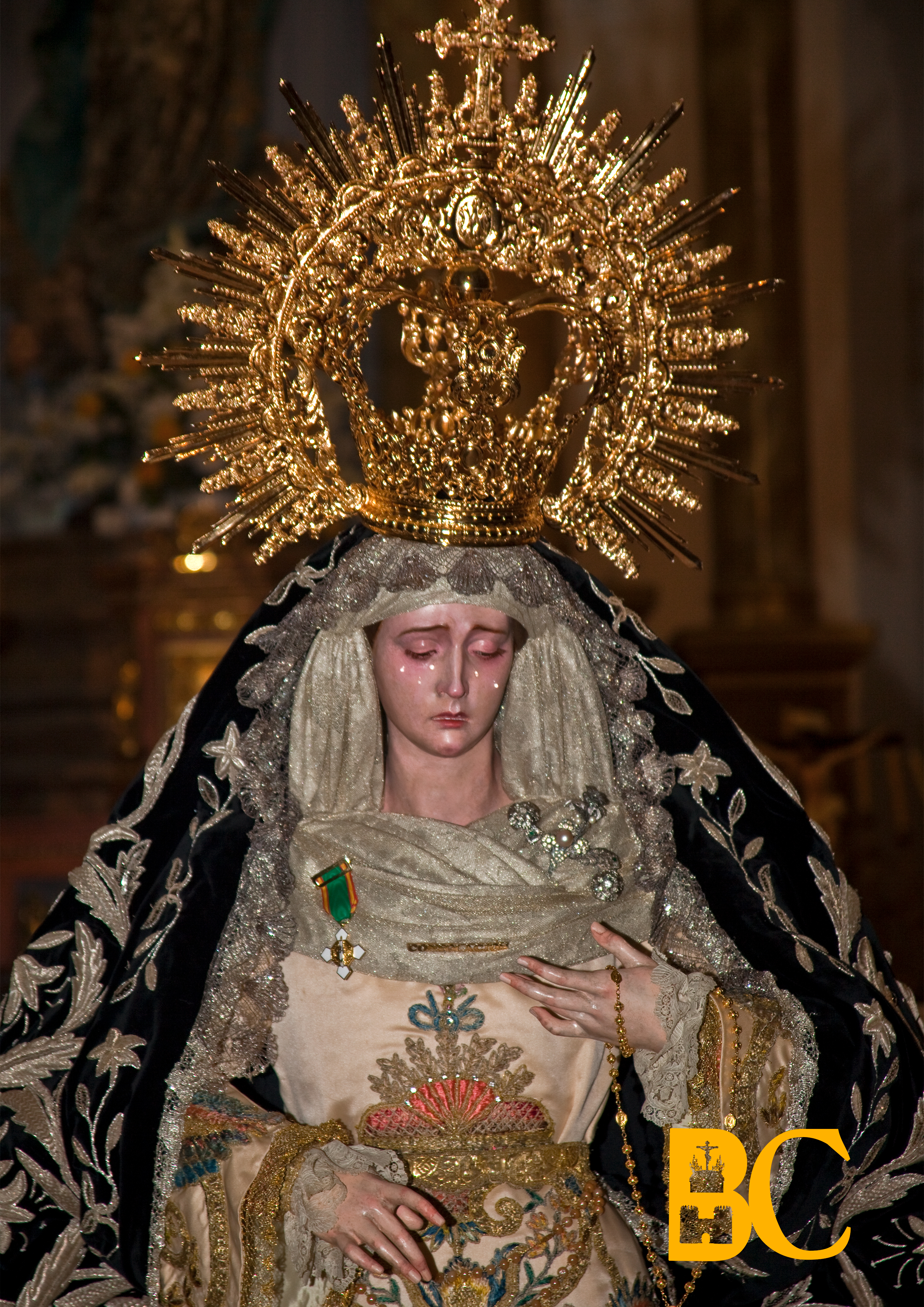 Triduo, Procesión por la Alcazaba y Besamanos a Nuestra Señora de la Consolación