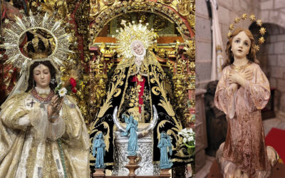 Procesión de la Niña María, Ntra. Sra. de Botoa y Ntra. Sra. de la Soledad Coronada