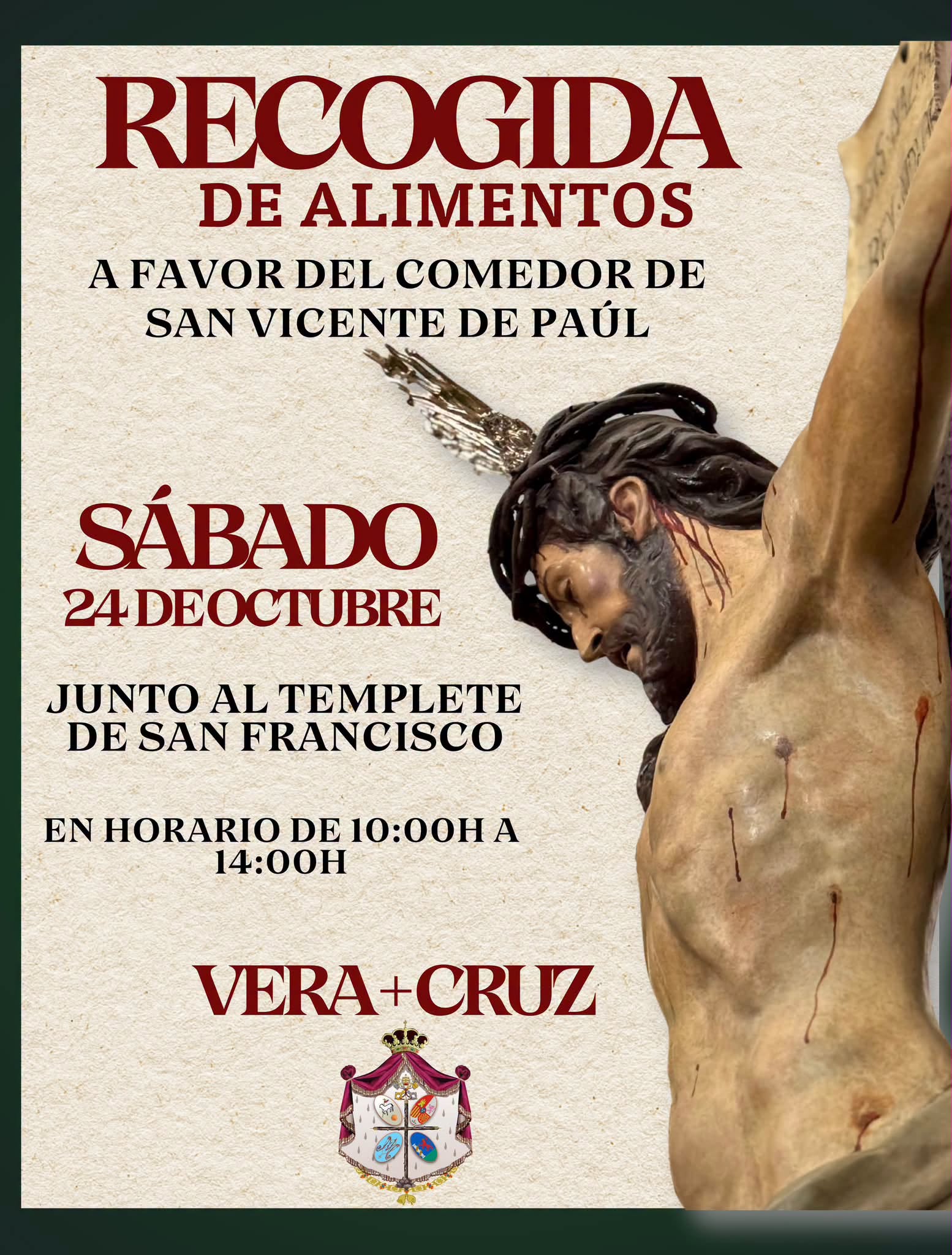 La Vera Cruz recoge alimentos en San Francisco
